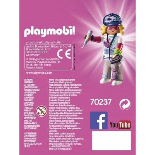 Playmobil Playmo-Friends Rapperin 70237 7 Teile