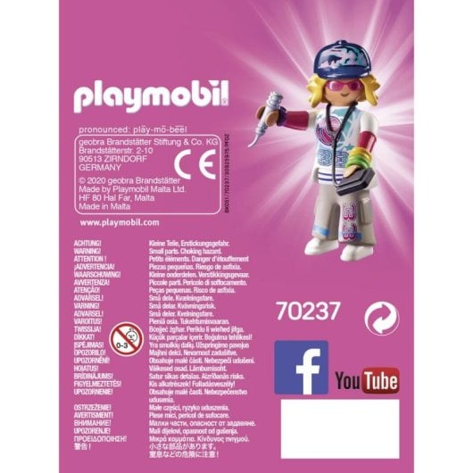 Playmobil Playmo-Friends Rapperin 70237 7 Teile
