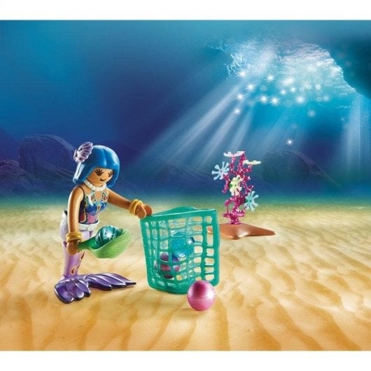 Playmobil Magic Recolectores de Perlas con Manta Raya