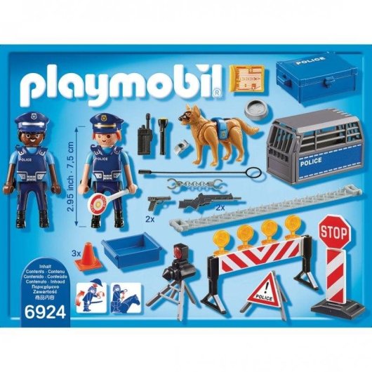 Playmobil City Action Control de Policia