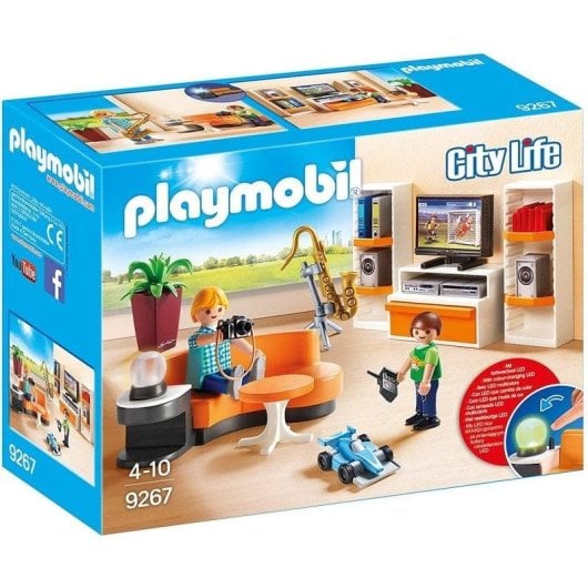 Playmobil City Life Salón Casa Moderna