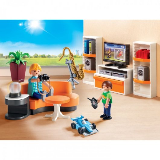 Playmobil City Life Salón Casa Moderna
