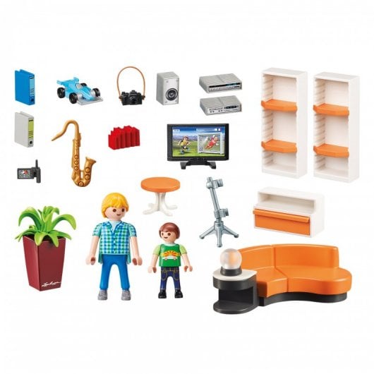 Playmobil City Life Salón Casa Moderna