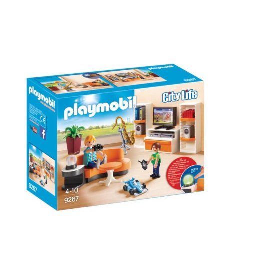 Playmobil City Life Salón Casa Moderna