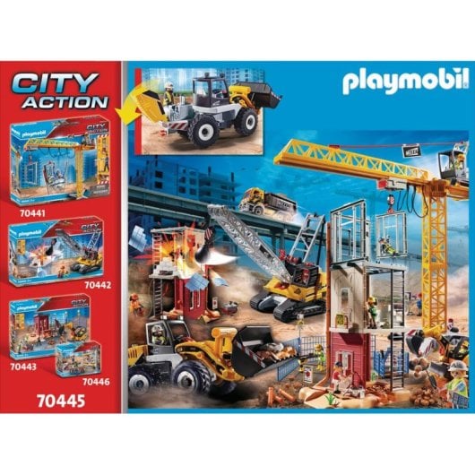 Playmobil City Action Cargadora Frontal 70445 53 peças