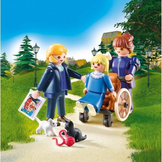 Playmobil Heidi Clara, Père et Mlle Rottenmeier 70258 19 pièces