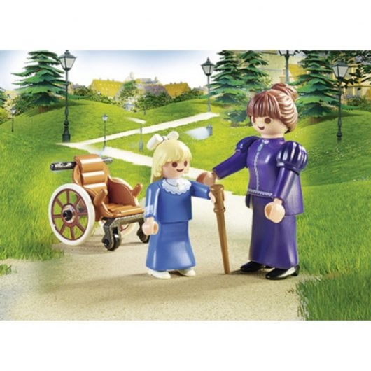 Playmobil Heidi: Clara, Padre y Srta Rottenmeier