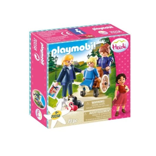 Playmobil Heidi Clara, Père et Mlle Rottenmeier 70258 19 pièces