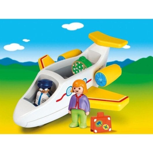 Playmobil 1, 2, 3 Avión con Pasajeros