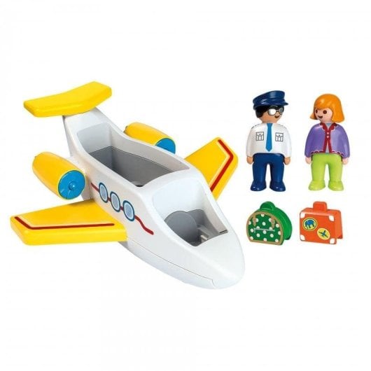 Playmobil 1, 2, 3 Avión con Pasajeros