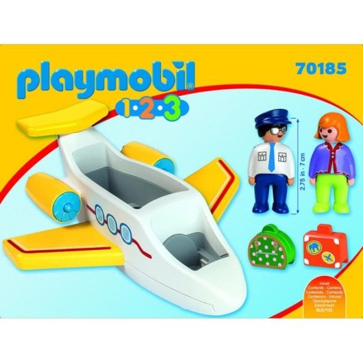 Playmobil 1, 2, 3 Avión con Pasajeros