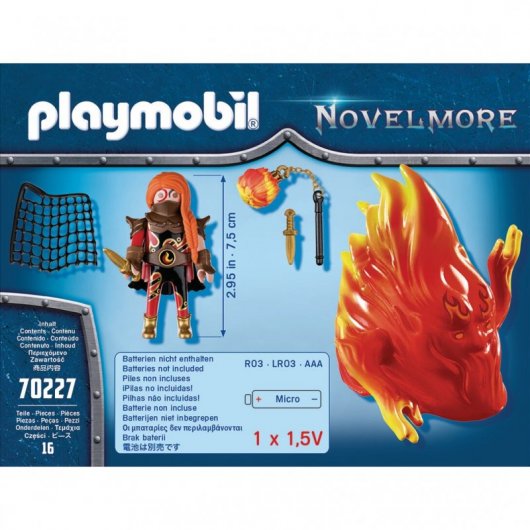 Playmobil Novelmore Espíritu de Fuego Bandidos Burnham