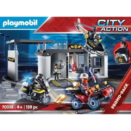 Playmobil City Action Comisaria de Policía Fuerzas Especiales