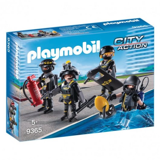Playmobil City Action Equipo de las Fuerzas Especiales