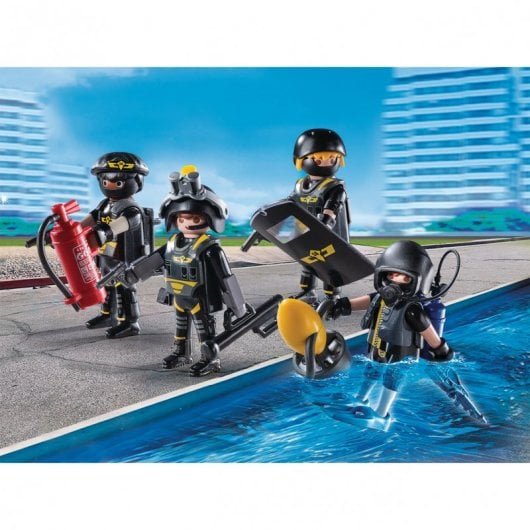 Playmobil City Action Equipo de las Fuerzas Especiales