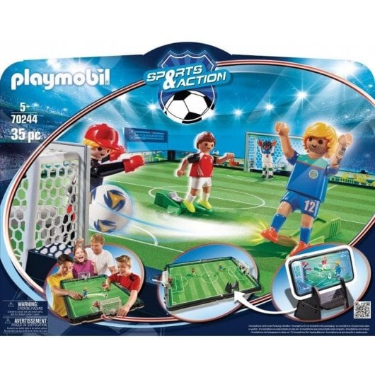 Playmobil Sports and Action Maletín Campo de Fútbol