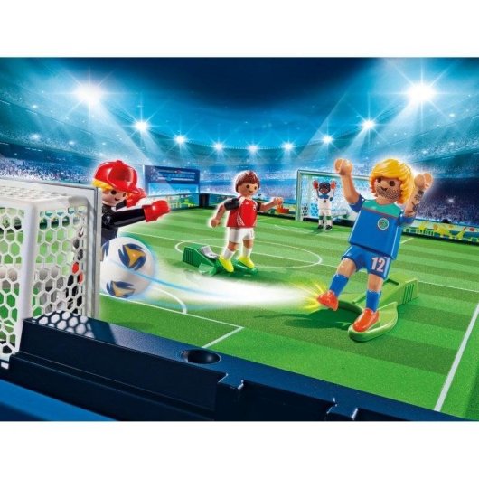 Playmobil Sports and Action Maletín Campo de Fútbol