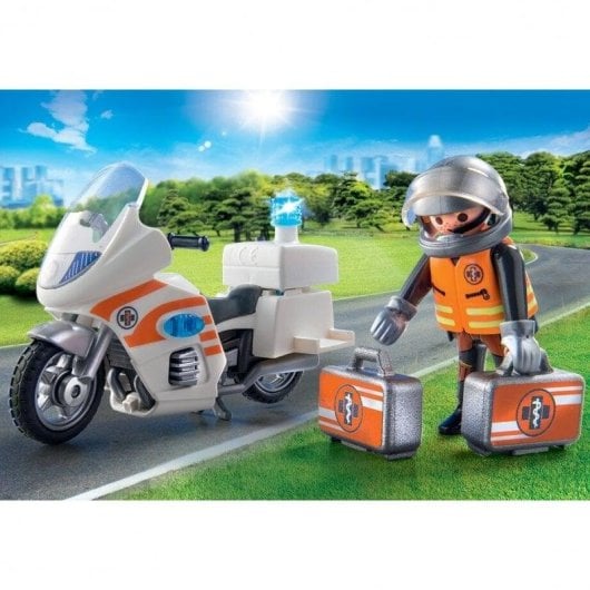 Playmobil City Action Moto de Emergencias