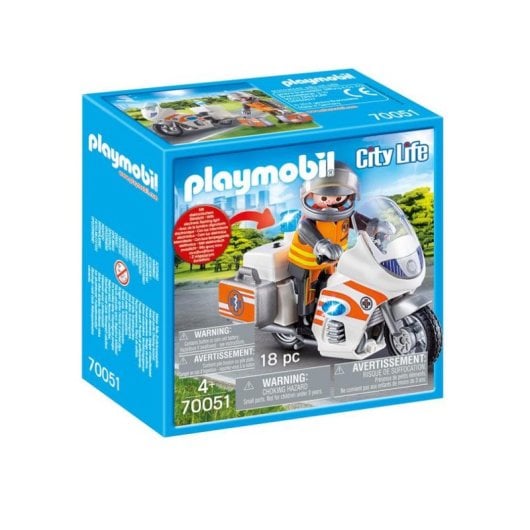 Playmobil City Action Moto de Emergencias