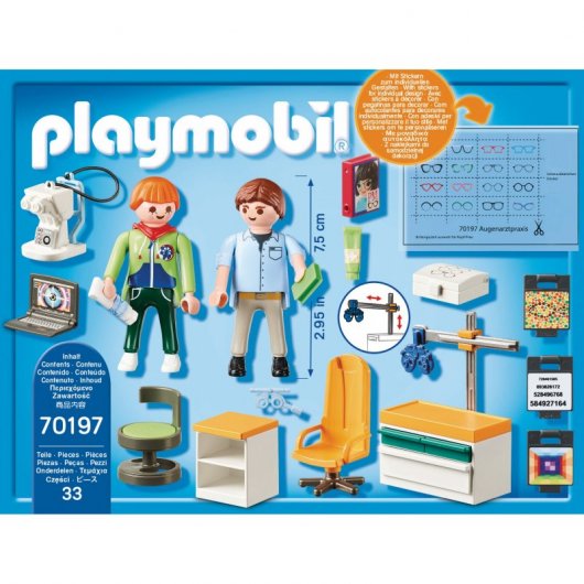 Playmobil Ciudad Hospital Oftamólogo