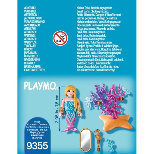Playmobil Special Plus Sirena com Cetro 9355 29 peças