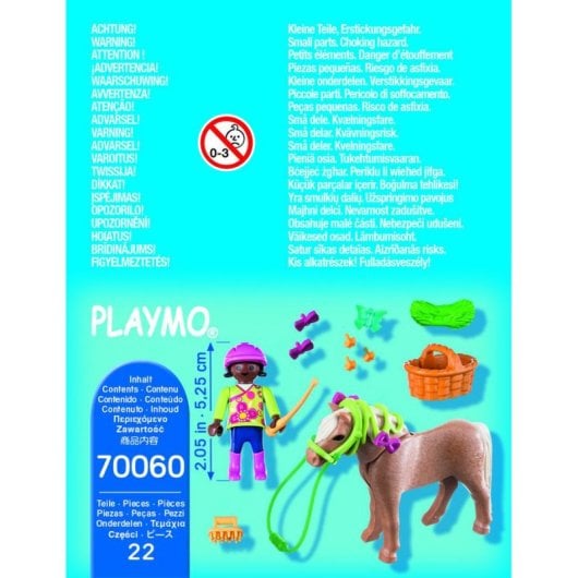 Playmobil Special Plus 70060 Bambina con Pony 22 pezzi