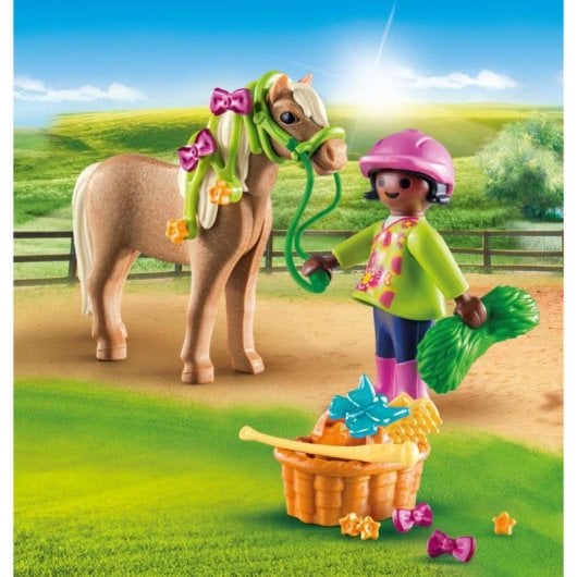 Playmobil Special Plus 70060 Bambina con Pony 22 pezzi