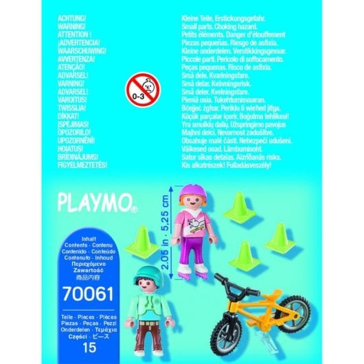 Playmobil Special Plus Niños con Bici y Patines