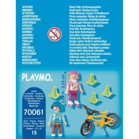 Playmobil Special Plus Niños con Bici y Patines