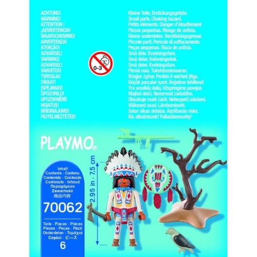 Playmobil Special Plus Jefe Nativo Americano