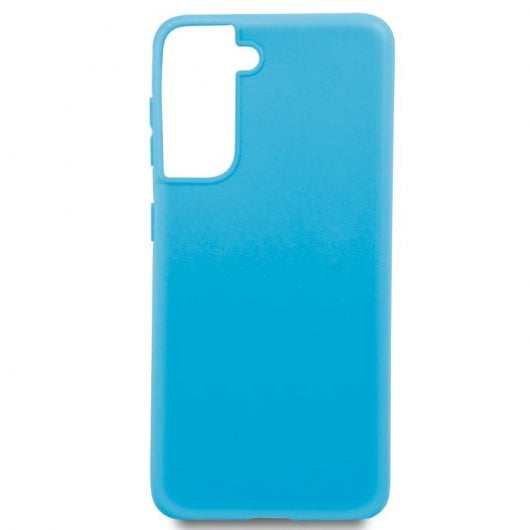 Cool Funda Silicona Celeste para Samsung Galaxy S21