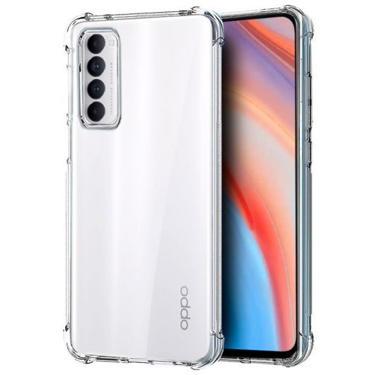 Coque AntiShock transparente cool pour Oppo Reno 4 Pro