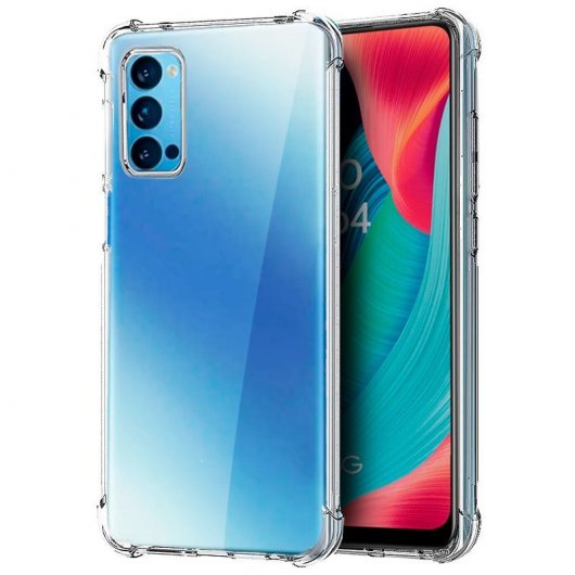 Cool Funda AntiShock Transparente para Oppo Reno 4