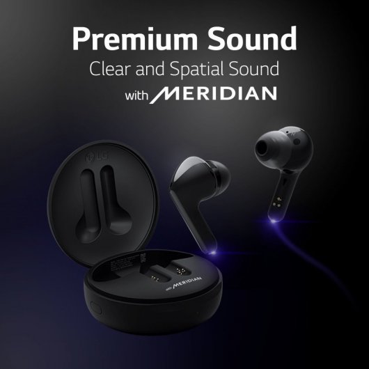 LG FN6 Tone Auriculares Inalámbricos Negro