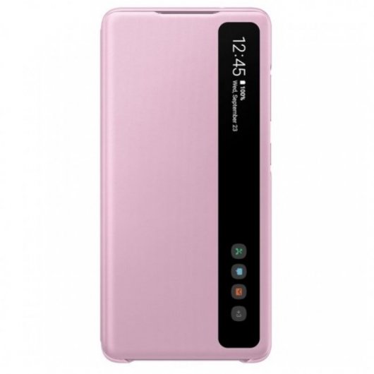 Samsung Clear View Funda Violeta para Galaxy S20 FE