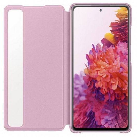 Samsung Clear View Funda Violeta para Galaxy S20 FE
