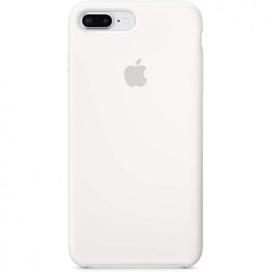 Apple Funda de Silicona Blanca para iPhone 7 Plus/8 Plus