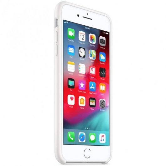 Apple Funda de Silicona Blanca para iPhone 7 Plus/8 Plus