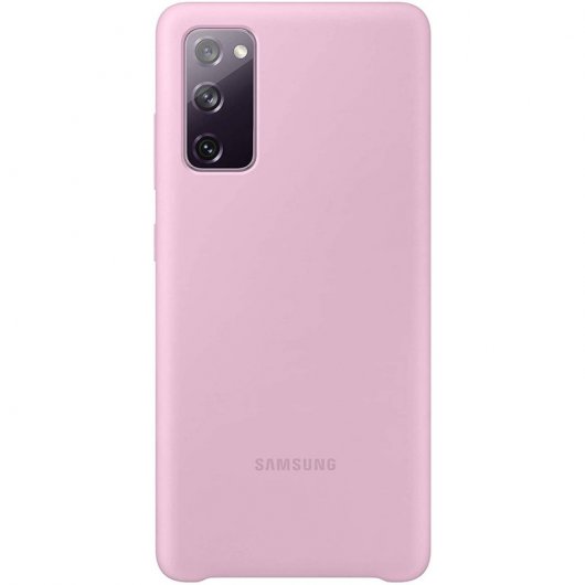Samsung Funda de Silicona Violeta Galaxy S20 FE