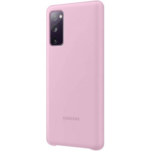 Samsung Funda de Silicona Violeta Galaxy S20 FE