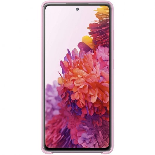 Samsung Funda de Silicona Violeta Galaxy S20 FE