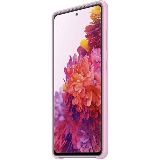 Samsung Funda de Silicona Violeta Galaxy S20 FE