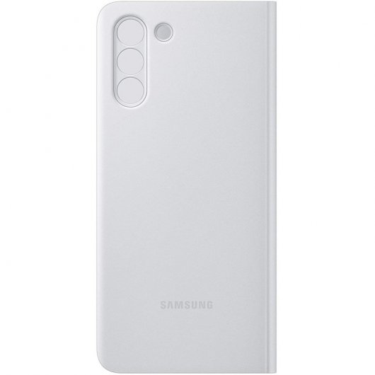 Samsung Clear View Funda Gris para Galaxy S21 Plus