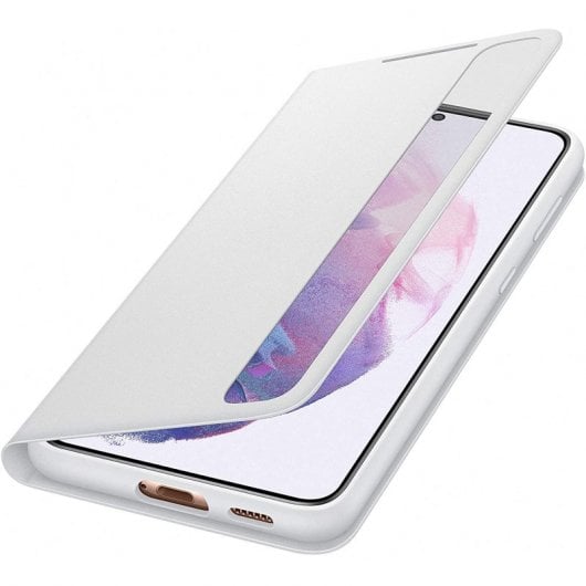 Samsung Clear View Funda Gris para Galaxy S21 Plus