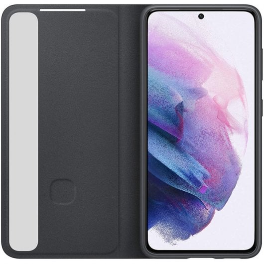 Samsung Clear View Funda Negra para Galaxy S21