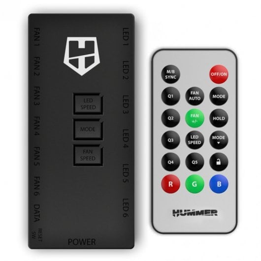 Nox Hummer Hub Controlar Remoto para Ventiladores A-RGB