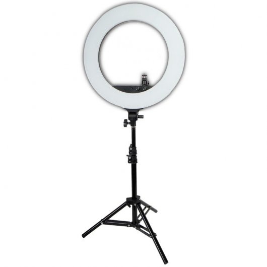 Starblitz 1250019 Kit d'éclairage annulaire LED continu 60 W + trépied et rotule
