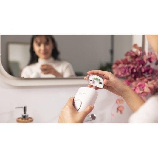 Epilatore Luce Pulsata Cecotec Bamba SkinCare IPL Quartz 5 Livelli Compatto