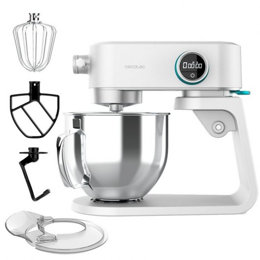 Cecotec Twist and Fusion 4000 Luxury White Batidora Amasadora 800W