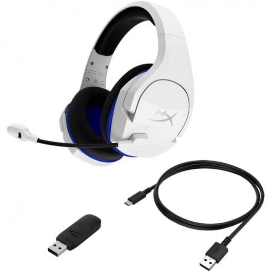 HyperX Cloud Stinger Core Auricolare Wireless A Padiglione Giocare USB tipo-C Bianco